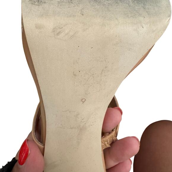 Jeffrey Campbell Hustler Heels Nude Patent Platform Heels Women’s size 9 - Picture 11 of 12